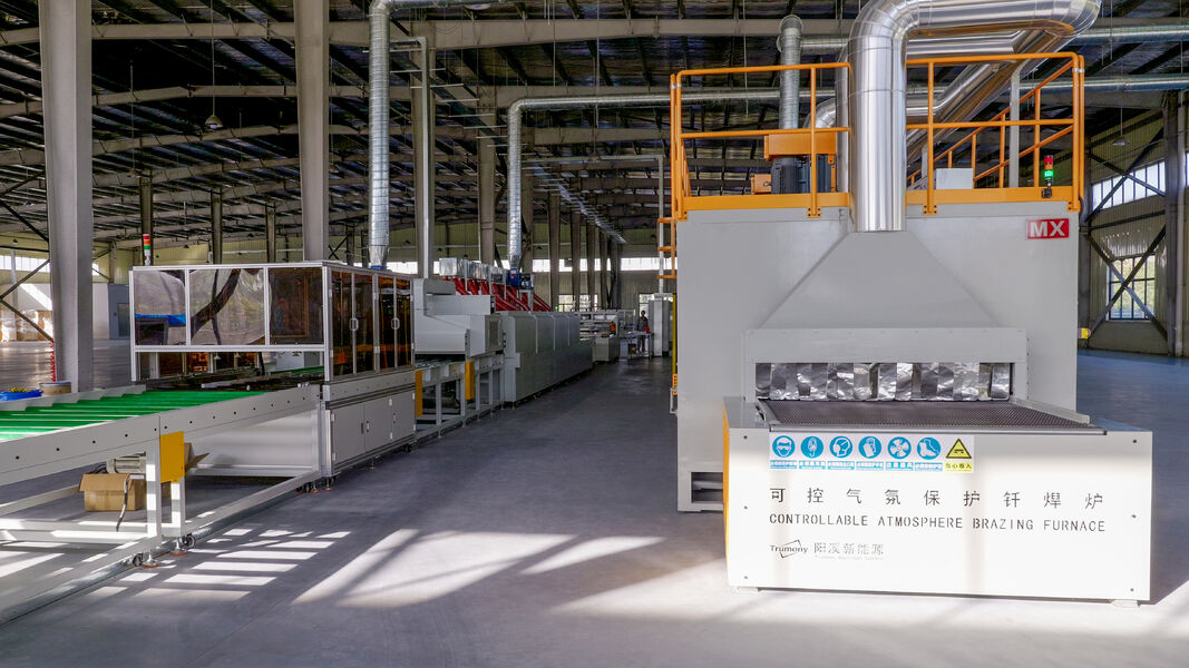 Trumony Aluminum Limited fabrikant productielijn