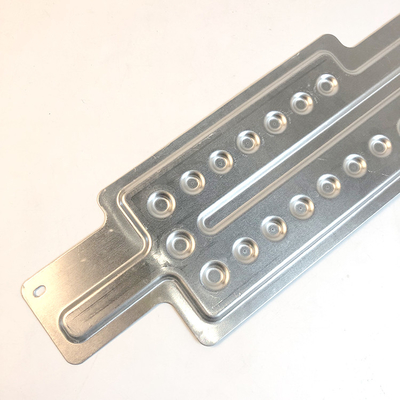 3003 vacuüm Solderend Aluminium Gestempeld Vloeibaar Waterkoelmiddel die Koude Plaat voor Automobiel lithium-Ionenbatterijen koelen