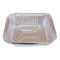 Vierkante de Containerh24 Gesmeerde Oppervlakte van de Aluminiumfolie voor Voedsel Meeneem