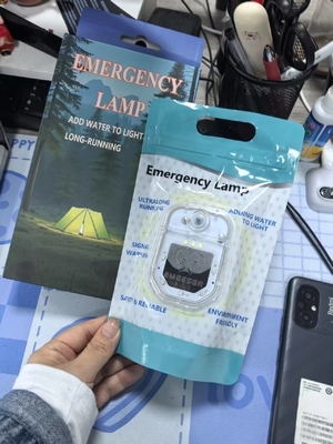 Van de het Zoute Waterlamp van de aluminiumplaat de Zoemeralarm Gemakkelijk aan Carry Hand