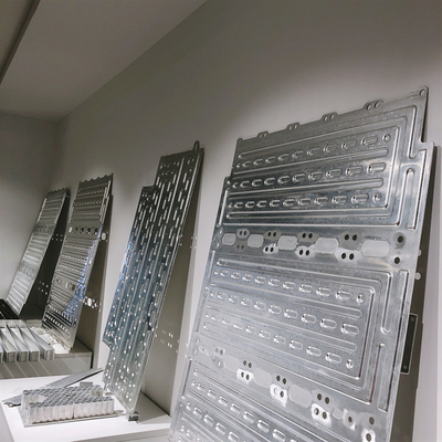 Fabrieksvoorziening Aluminium vloeibare koelplaat voor cilindrische batterijverpakkingen