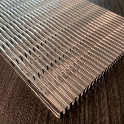 Air cooler vinnen microchannel plat buis aluminium folie vinnen koelbakken warmtewisselaar onderdelen op maat voor radiator verdamper