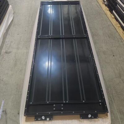 Kwaliteit Hooglekkenbestendige stempeling Continu gebraasde aluminium watergekoelde plaat Vloeibare koude plaat voor energieopslag Fabriek