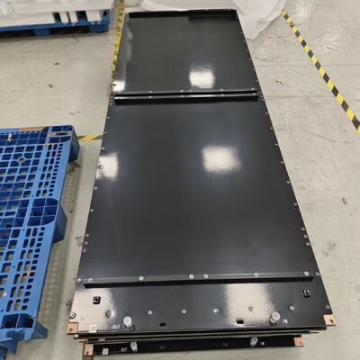 Kwaliteit Batterijbodembehuizing 306 Ah aluminium vloeistofkoelplaat voor energieopslagrek Fabriek