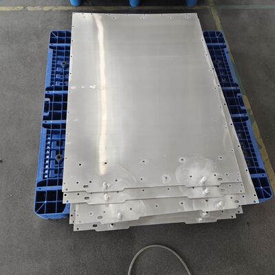 Kwaliteit Aluminium gestempelde bodemkoelplaat 1P48S serpentinekanaal voor ESS-rek Fabriek
